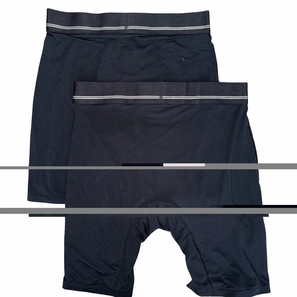 (2) Tommy‎ John Apollo Boxer Briefs Black Men's M